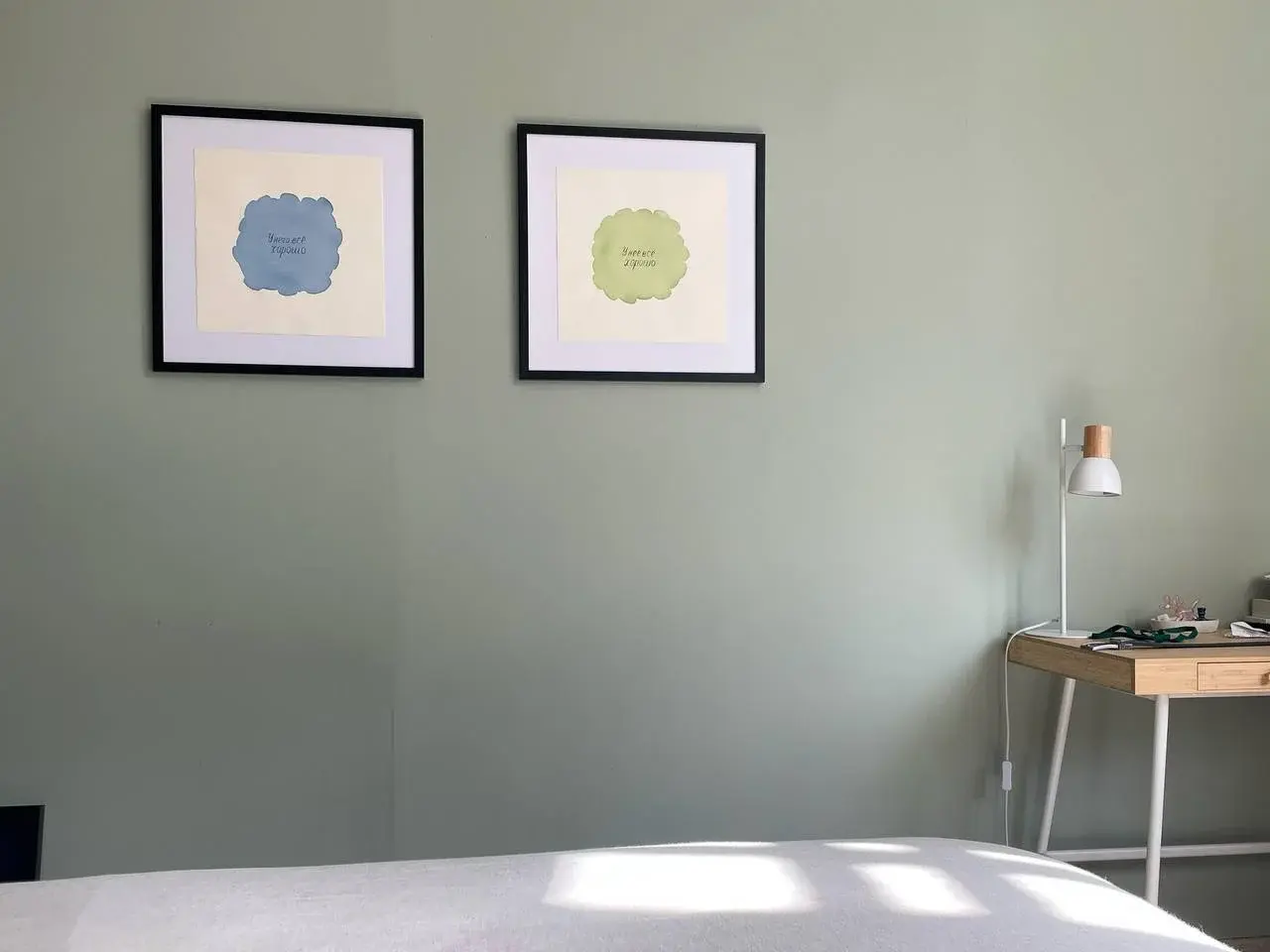 All ok, Diptych, watercolor on paper, panel 2