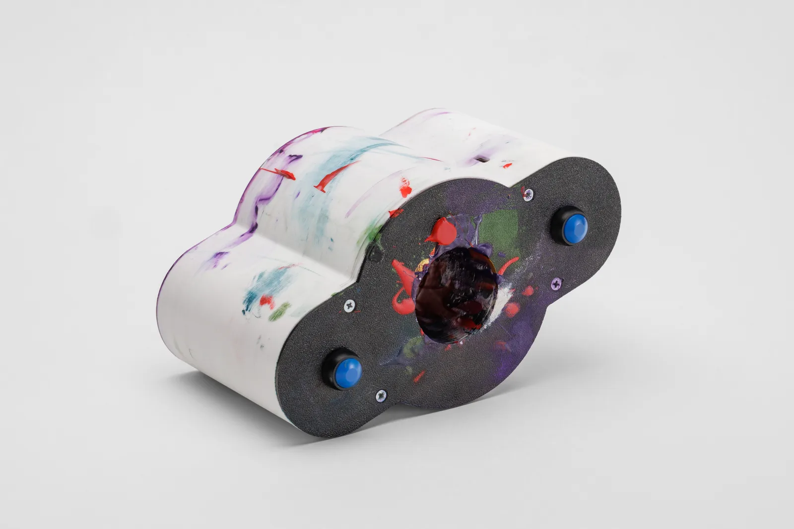 Paintbomber v5, 3D-printed paint-dropping device with laser sight